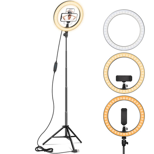 Tripod with Ring Light